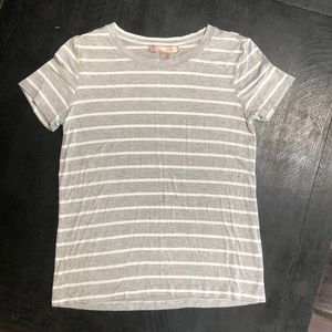 Light Grey stripe tee